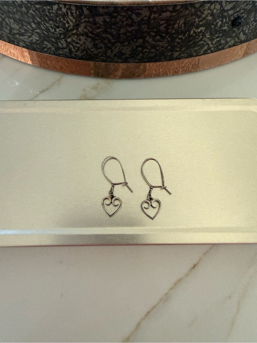 James avery Heart Drop Earrings - Delicate Dangle Style